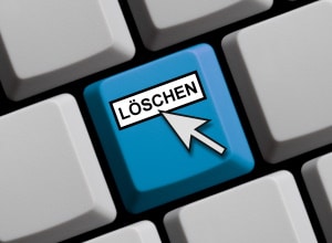 Jameda-Bewertung: Das löschen kann ohne oder mit Anwalt schwierig sein.