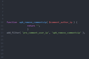 Ein zusätzlicher Code-Schnipsel ist nötig, um mit WordPress den Datenschutz bei den Kommentaren zu wahren.